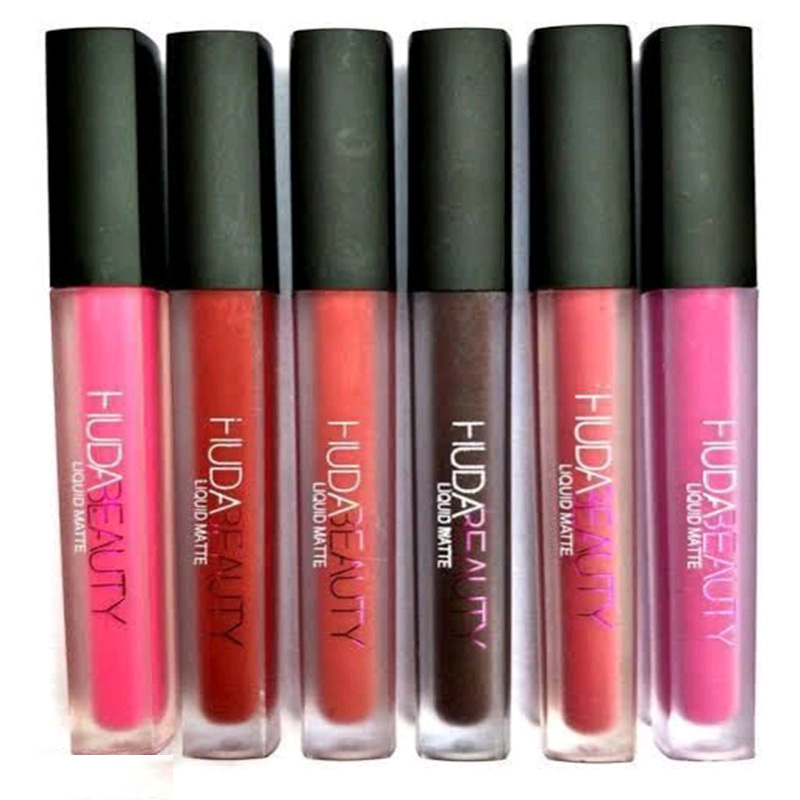 Huda Beauty Liquid Matte Lipstick Pack Of 6 Purble In