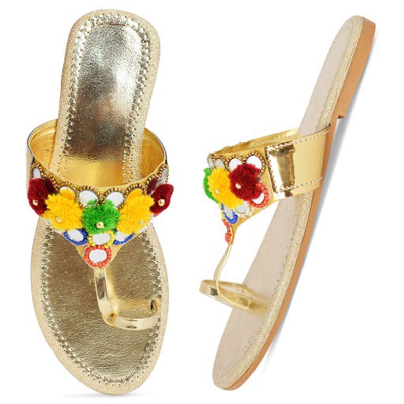 Srinagar Regals Embellished Chappal